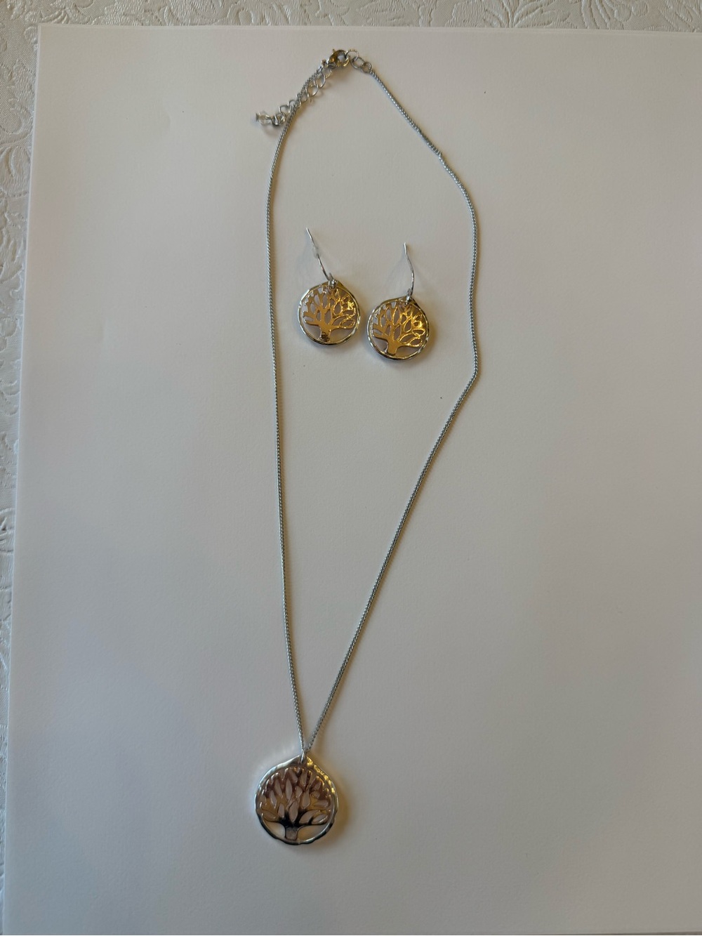 Tree of Life Necklace and Earring Set
